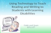 Using Technology To Teach Reading And Writing T