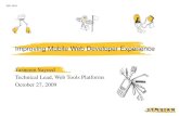 SEE 2009: Improving Mobile Web Developer Experience