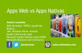 Apps web vs apps nativas