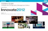 Insider's guide to Innovate 2012 CCM Edition
