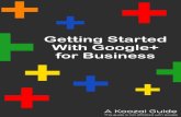 Getting Started with Google Plus for Business