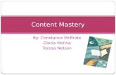 Content mastery presentation By Constance, Gloria, &Teresa