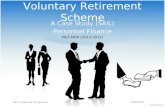 Voluntary retirement scheme