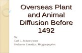 Difusión transoceánica de plantas y animales antes de 1492 - Carl Lewis Johannessen