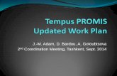 Tempus PROMIS Work Plan (September 2014)