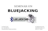 My seminar on bluejacking