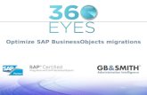 360eyes optimize SAP BusinessObjects migrations