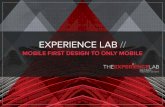 From Mobile First to Mobile Only