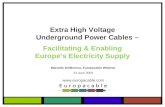 Extra High Voltage Underground Power Cable