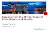 Andrew Rentoul, Minter Ellison - CASE STUDY: Ports Botany and Kembla – Lessons in optimising price and risk outcomes in a competitive sale process