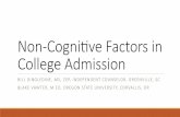 Trending in College Admissions; Non Cognitive Assessments & More!