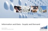 “Information and Data – Supply and Demand” - Alison Allden, Chief Executive HESA