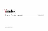 Yandex | Russian Travel Sector Overview