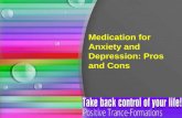 Medication for anxiety and depression