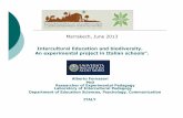 Intercultural education and biodiversity fornasari(1)