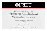IREC ISPQ Informational Webinar Feb 2011