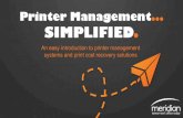 Printer Management Simplified