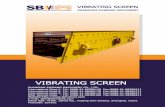 Vibrating screen sbm-company