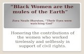 Black women civil rights talk