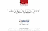 Understanding the Evolution of UGCfrom Mobile Perspective