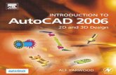 Autocad 2006 2 d and 3d design