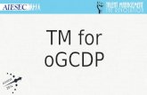 Tm for o gcdp