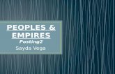 Peoples & Empires Posting 2