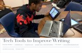 Tech Tools to Improve Writing