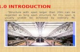 Long Span Structure Notes