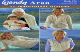 Knitting) Wendy Booklet 274 -12 Traditional Aran Designs