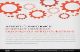 Conflict Mineral Compliance - Frequently Asked Questions