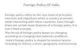 Foreign policy of india