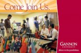 Gannon University International brochure - Intelligent Partners