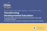 Transforming Developmental Education