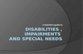 Disabilities And Special Needs
