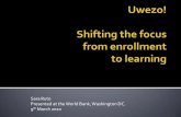 Uwezo East Africa: Reforming Education From Inputs To Learning