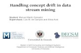 Handling concept drift in data stream mining