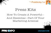 Press Kits: How To Create A Powerful—And Essential—Part Of Your Marketing Arsenal