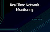 Real time network monitoring