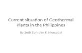 Current situation of Geothermal Plants in the Philippines
