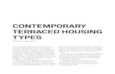 Contemporary Terraced Housing Types