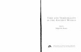 Time and Temporality in the Ancient World, Ed. R.M.rosen