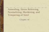 Lecture week 11 Annealing, Stress Releiving, Normalizing, Hardening