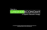 Tools for a Greener Economy:  A Popular Education Strategy