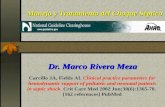Manejo y Tratamiento del Choque Séptico Dr. Marco Rivera Meza Carcillo JA, Fields AI. Clinical practice parameters for hemodynamic support of pediatric.