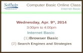 Selfhelp Online class internet basic 040914 for Seniors