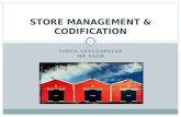 Store management & Codification