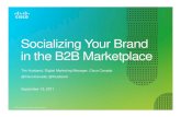 Socializing Your Brand in the B2B Marketplace