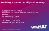 European Data Forum 2014 - Maurizio Pilu - CDE Catapult  21-03-2014