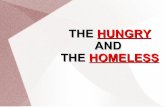 homeless and hunger